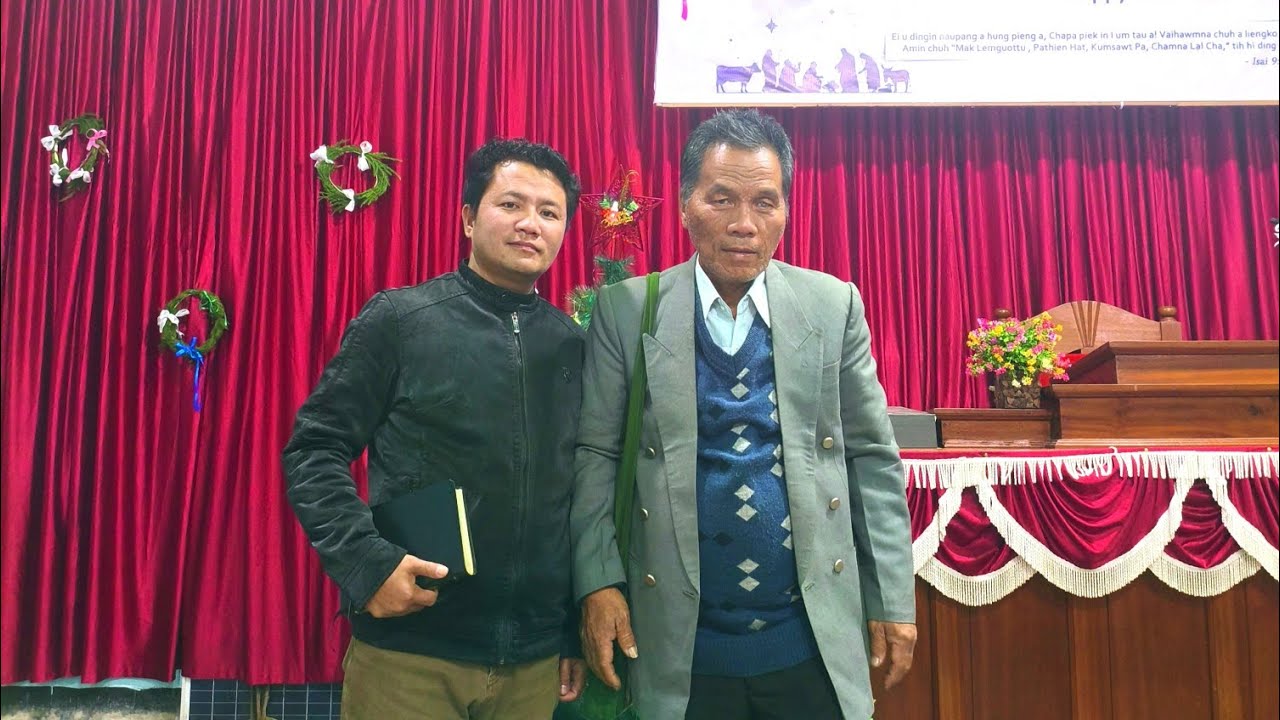 #Christmas Sermon by Pu B.Gena Gangte at ESC Church SANTING VANGKHUO NUOM 2025🙏