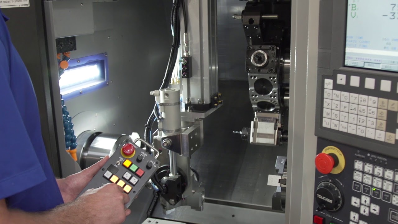 The Tsugami M08SY Gantry Educational Video