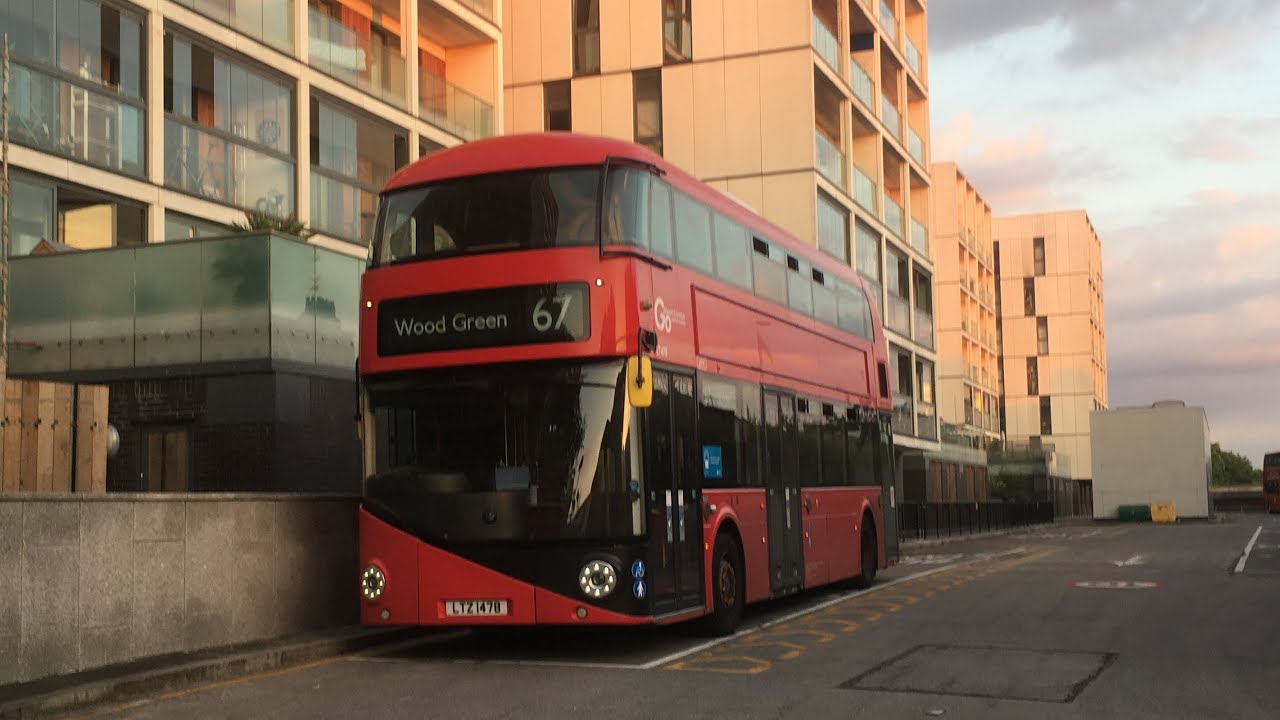 Full Route Visual | Go-Ahead London Route 67 | Wood Green - Dalston Junction