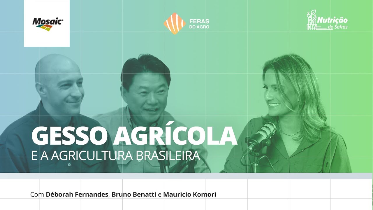 Feras do Agro [#12] - Gesso agrícola e a agricultura brasileira