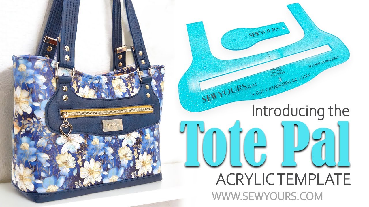 The Tote Pal Acrylic Template for Bag Making by Sew Yours