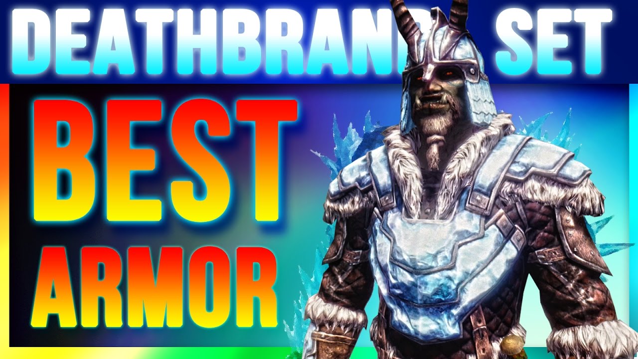 Skyrim Special Edition Best Armor - DEATHBRAND Locations (Unique Secret Light Armor Walkthrough)