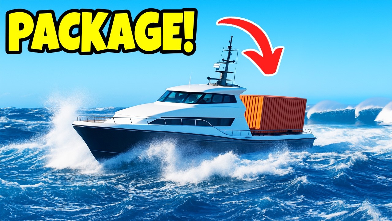I had to Deliver Through the BERMUDA TRIANGLE In Stormworks!