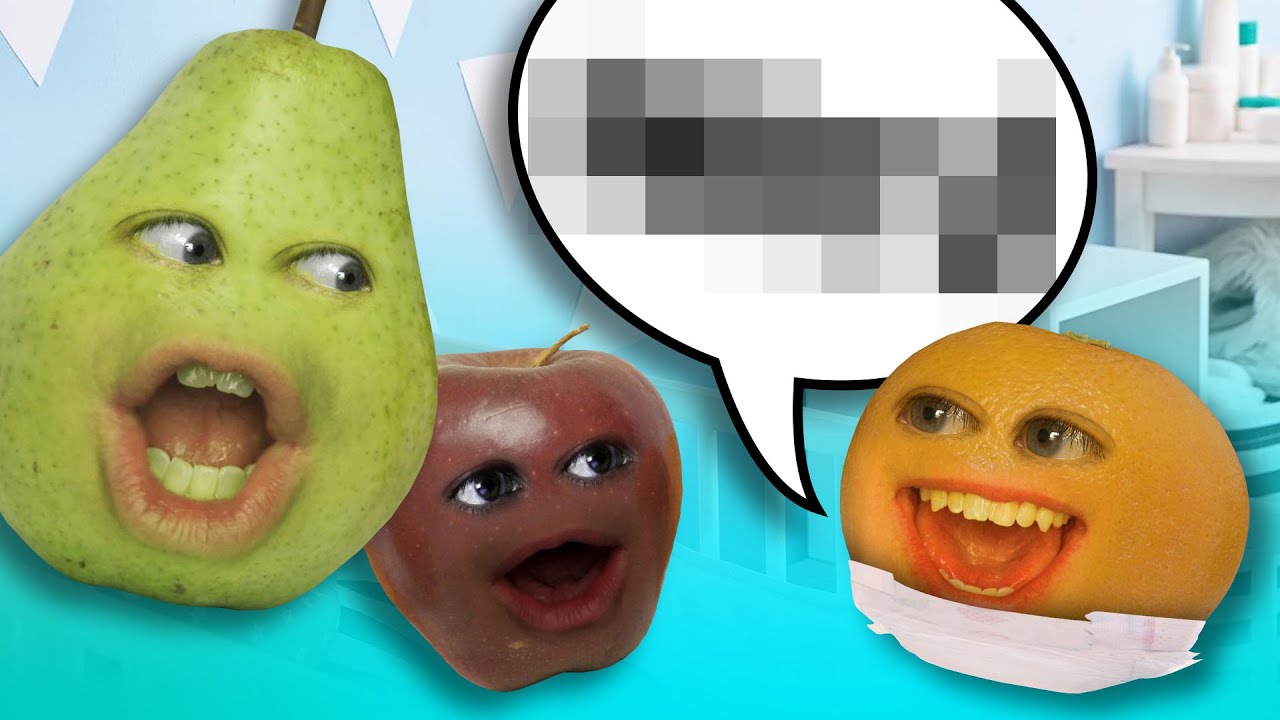 Annoying Orange - Baby Orange's First Word!