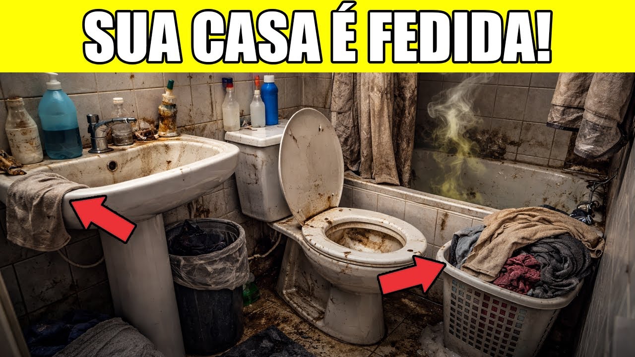 9 ERROS comuns que causam mau cheiro na sua casa (e como eliminar!) - Dicas de Limpeza
