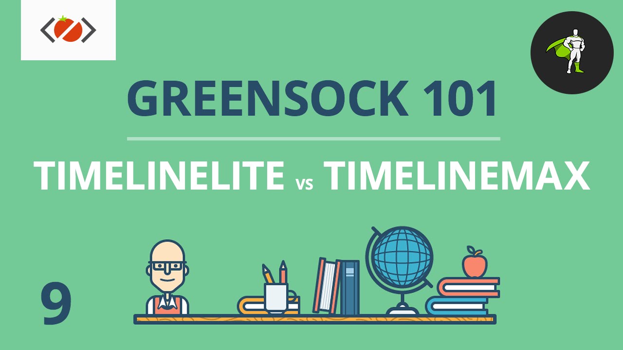 TimelineLite vs TimelineMax - #9 - GreenSock 101