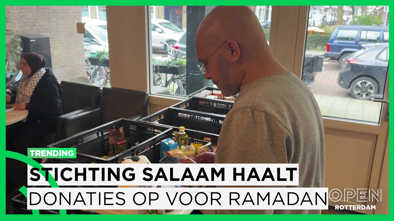 Stichting Salaam haalt donaties op bij Centrum de Middenweg in aanloop naar Ramadan | TRENDING