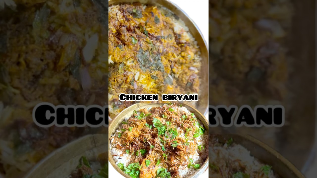 Chicken biryani #chickenbiryani #biryanilovers #biryanirecipe #authenticbiryani #foodvlog #lovefood