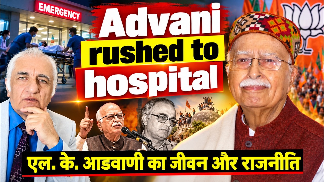 Why Did LK Advani Never Become Prime Minister? | L.K. Advani Health Update by Dr Amjad Mirza | India