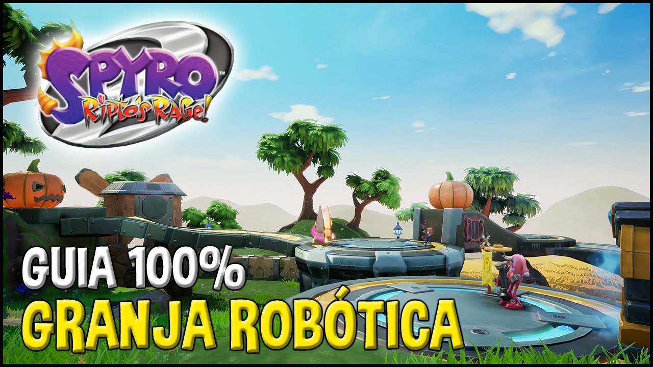 Spyro 2 (Reignited Trilogy) Guia 100%: GRANJA ROBOTICA