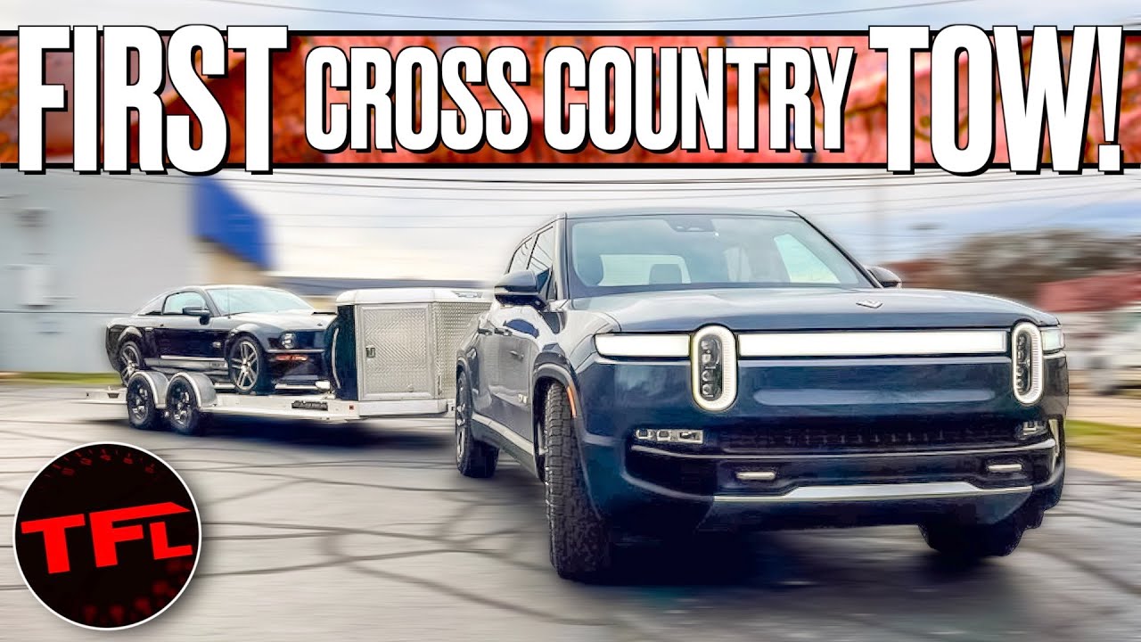 This Rivian R1T Just Successfully Towed 2,700 Miles — Guess How Many Times It Stopped To Charge!