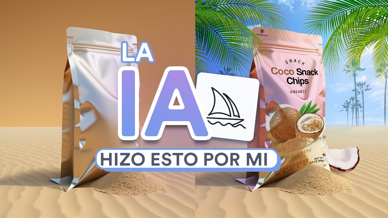 😱COMO GENERAR MOCKUP CON LA INTELIGENCIA ARTIFICIAL | Creando imagenes con Midjourney tutorial