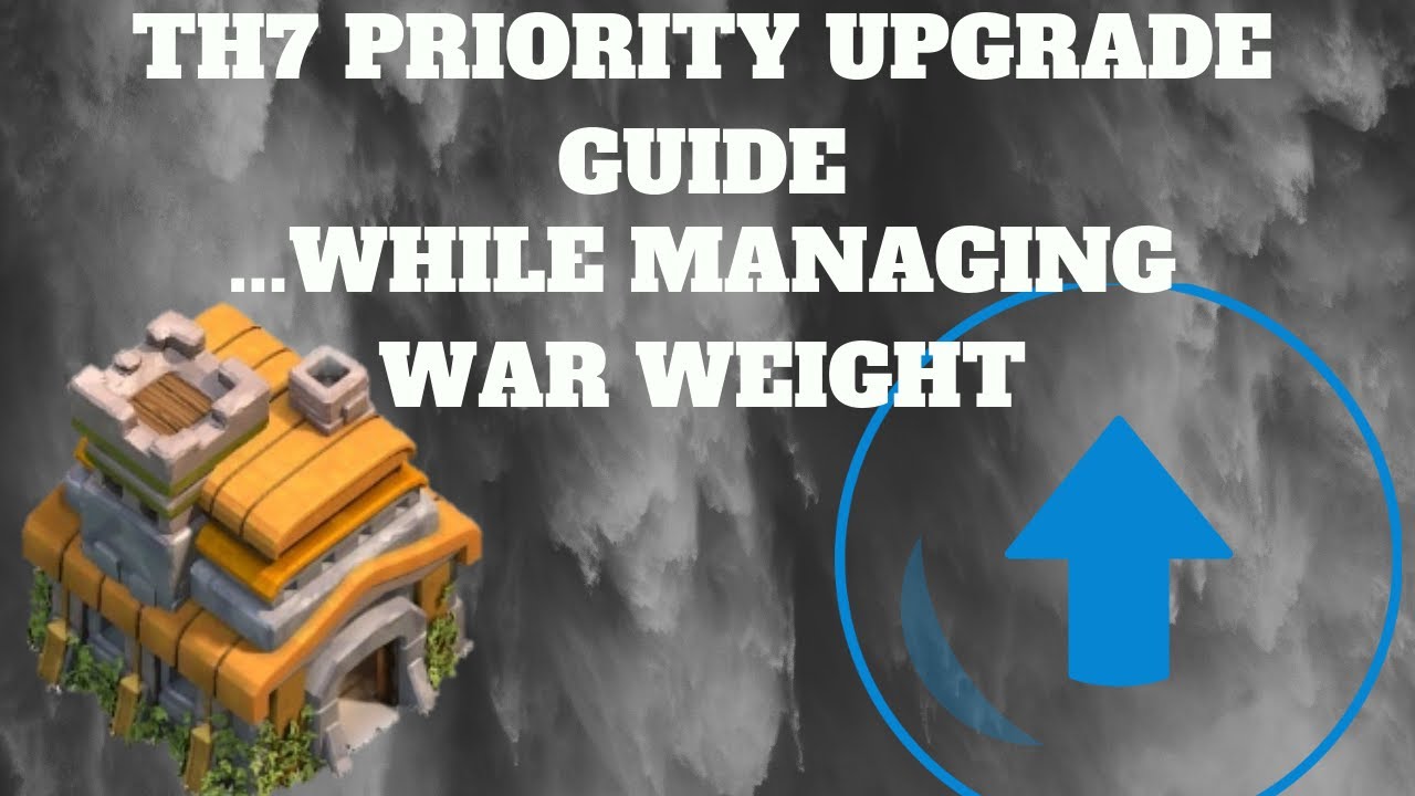 TH7 Upgrade Priority Guide - Managing War Weight 2019
