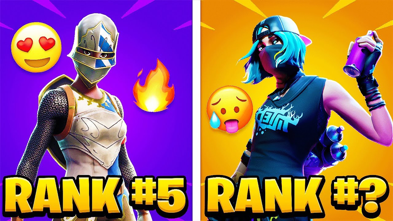Top 10 Most TRYHARD Sweaty Battle Pass Skins In Fortnite Chapter 2