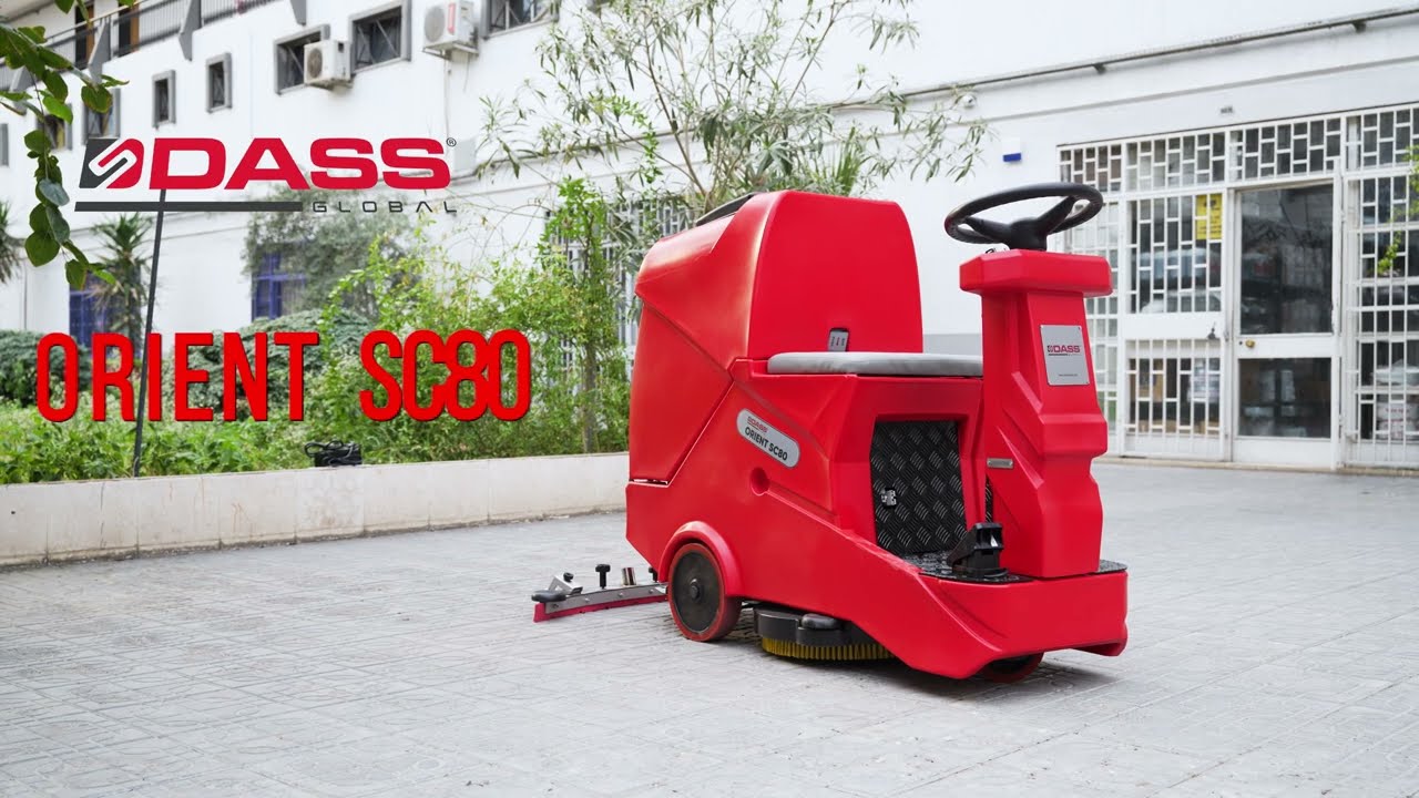 DASS Orient SC 80 Sürücülü Zemin Yıkama Makinası Kurulum & İlk Kullanım