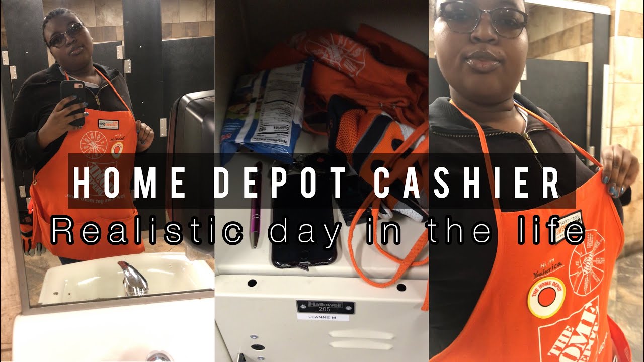 REALISTIC DAY AS A HOME DEPOT CASHIER | Watch Me Work My 9-5 Job | Yasss Yasherica
