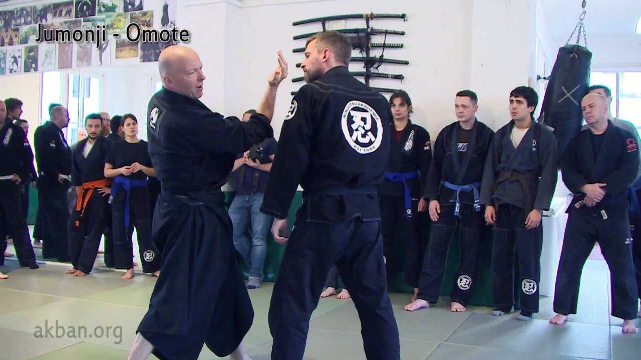 Aggressive Jumonji no Kamae - Yossi Sheriff in Hamburg Ninjutsu Akademie