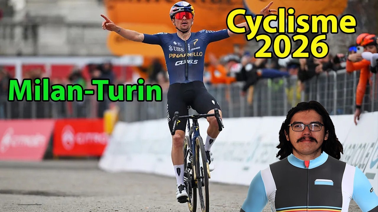 🚴‍♂️Cyclisme 2026🇮🇹 : Milan-Turin Débrief (Pidcock, Roglic, Christen...)