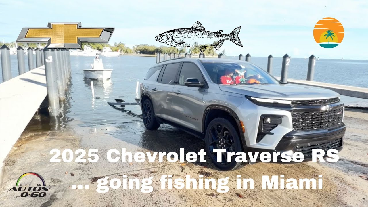 Обзор Chevrolet Traverse RS 2025 года | 328-сильный турбированный внедорожник | Рыбалка в заливе ...