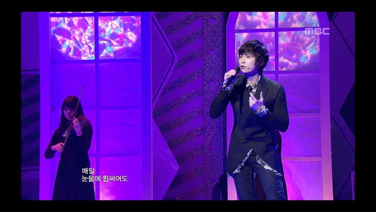 Min Kyung-hoon - It's love Because it hurts, 민경훈 - 아프니까 사랑이죠, Music Core 2010