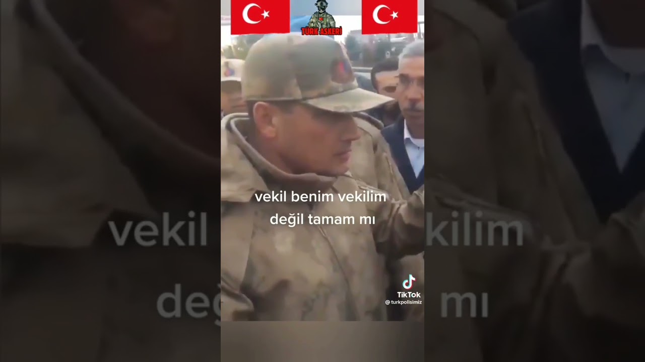 b&ouml;l&uuml;c&uuml; başının yeğeni sadece milletvekilisin Asker polis mit Devlet 😉