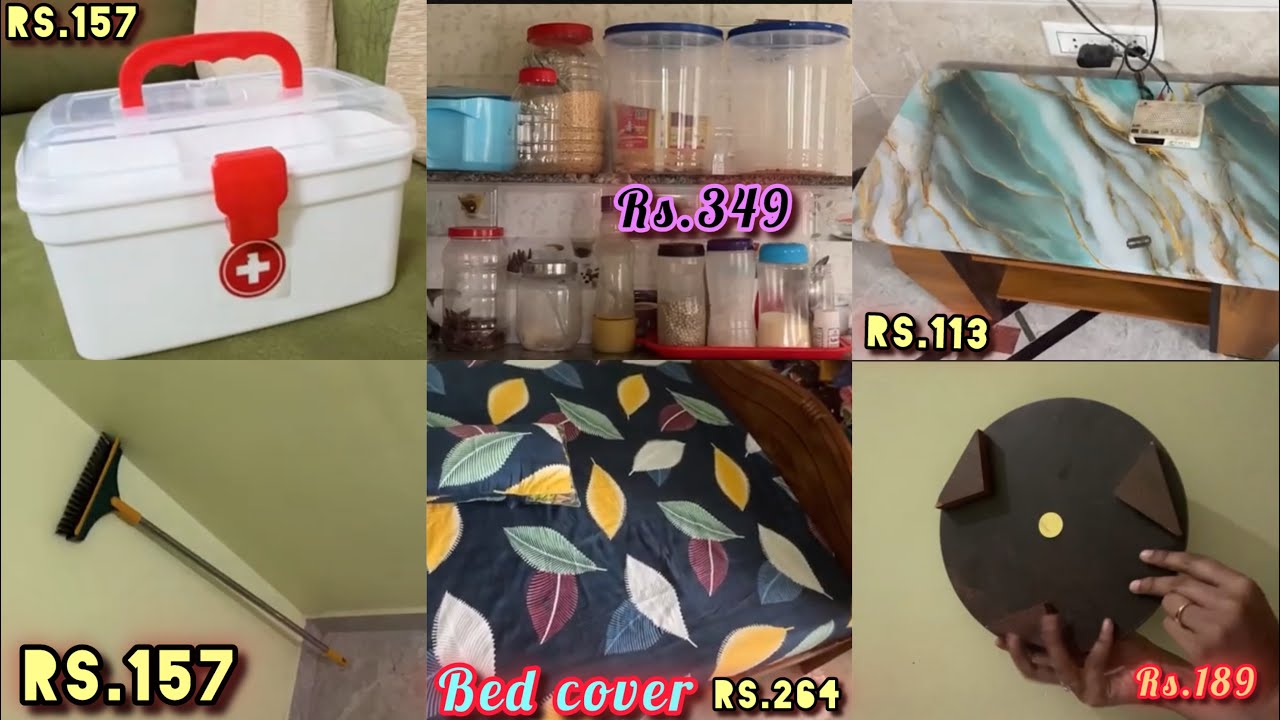 OnlineShopping-vlog6 || 📍Amazon +📍Meesho Home finds