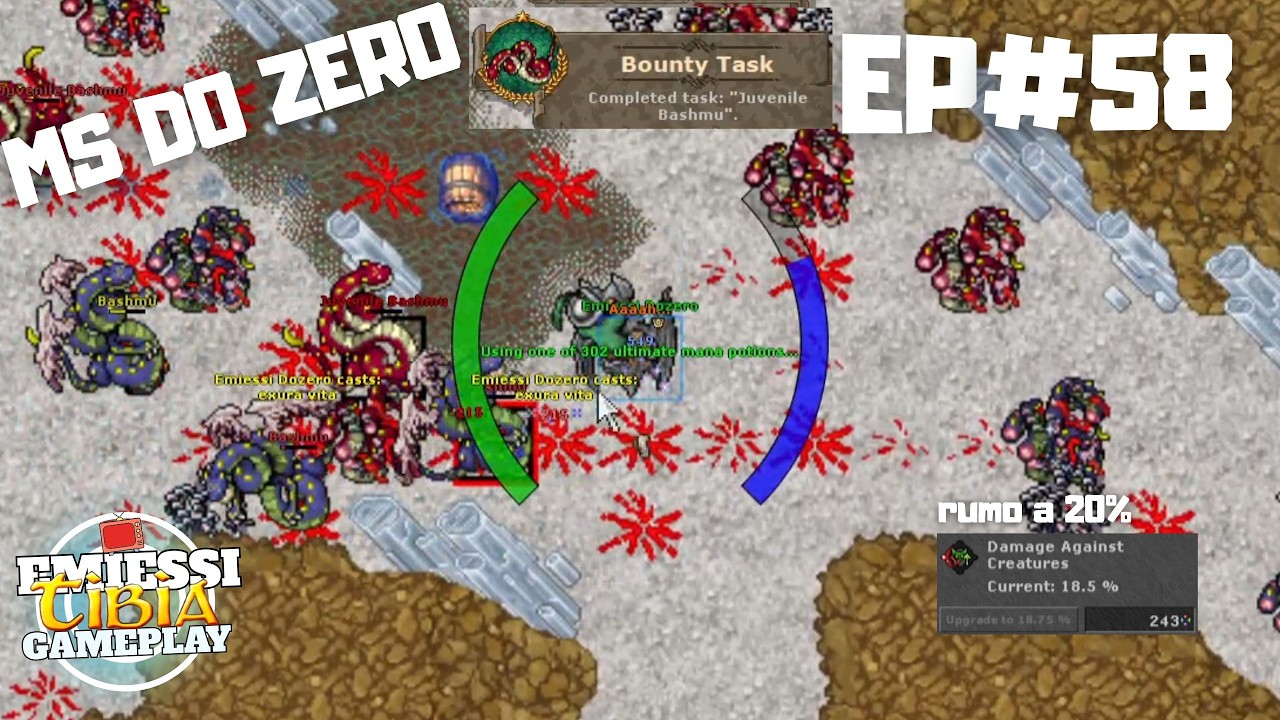 EP 58 - 18,5% damage upado no bounty talisman