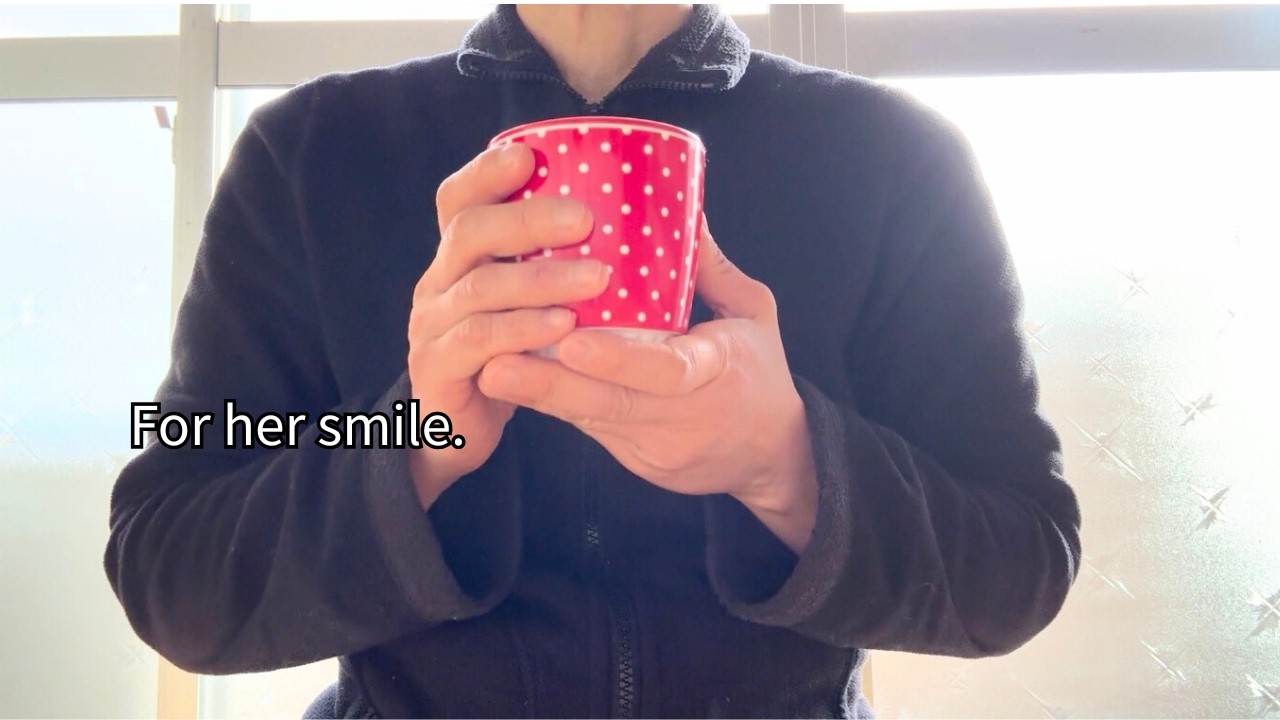 Walking 15 Minutes for Her Smile | Quiet Mom Life in Japan