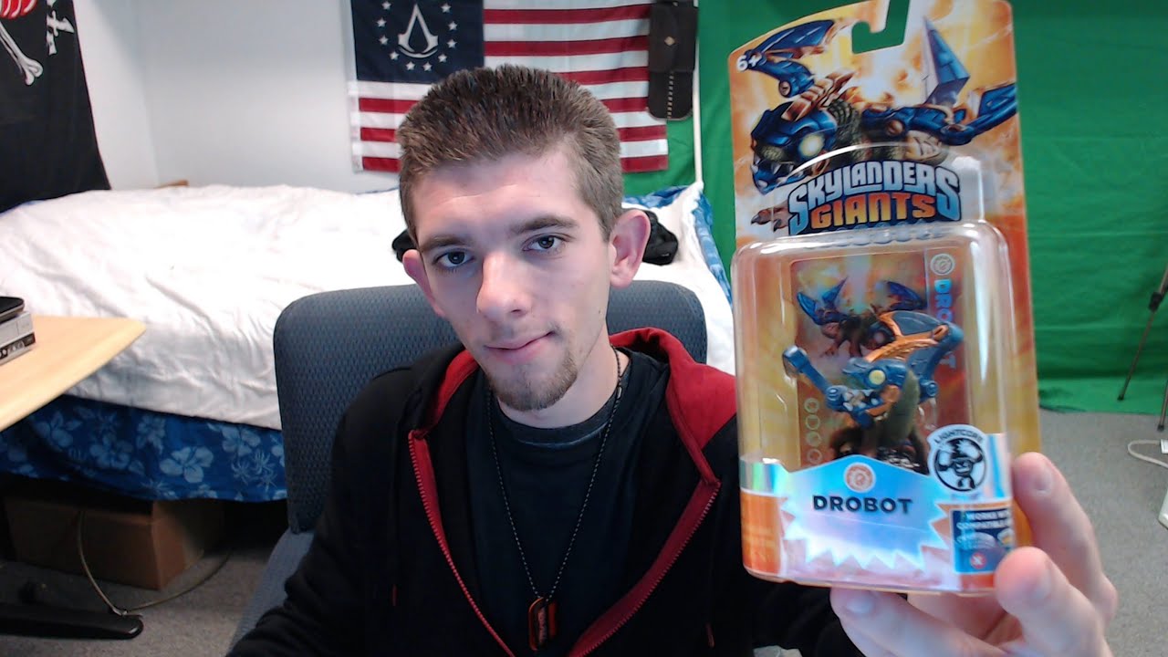 Skylanders Giants Light Core Drobot Unboxing