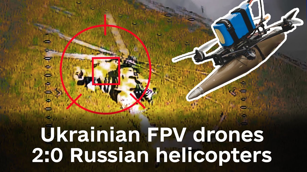 How drones are shaking up the air war in Ukraine