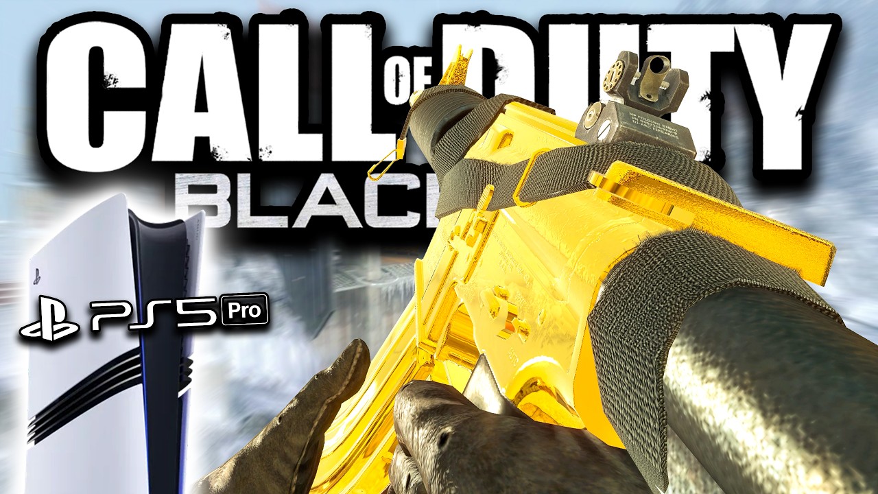 BLACK OPS 1 on the PS5 PRO!