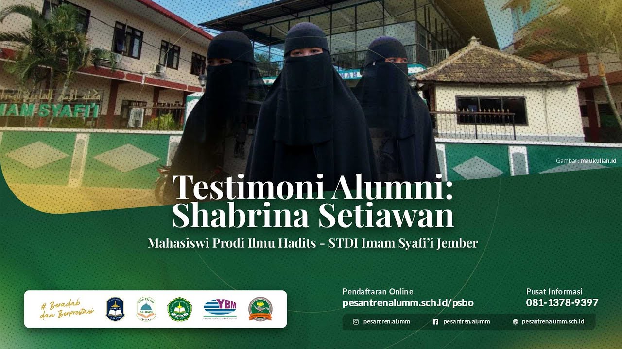 Testimoni Alumni Pesantren Al-Umm: Shabrina Setiawan - STDI Imam Syafi'i Jember
