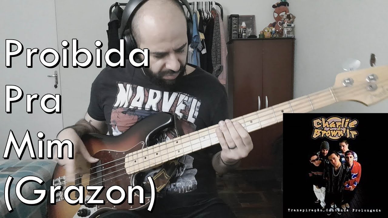 Proibida Pra Mim (Grazon) - Charlie Brown Jr. | BASS COVER