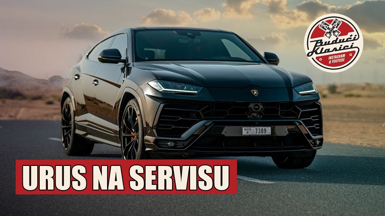 Redovan servis od 3300€?! Lamborghini Urus na servisu