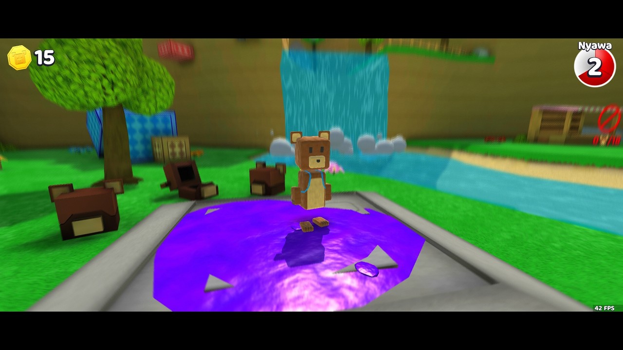 DAY 11 NGABUBURIT - COBAIN GAME PARKOUR MEMBEBASKAN BERUANG Super Bear Adventure