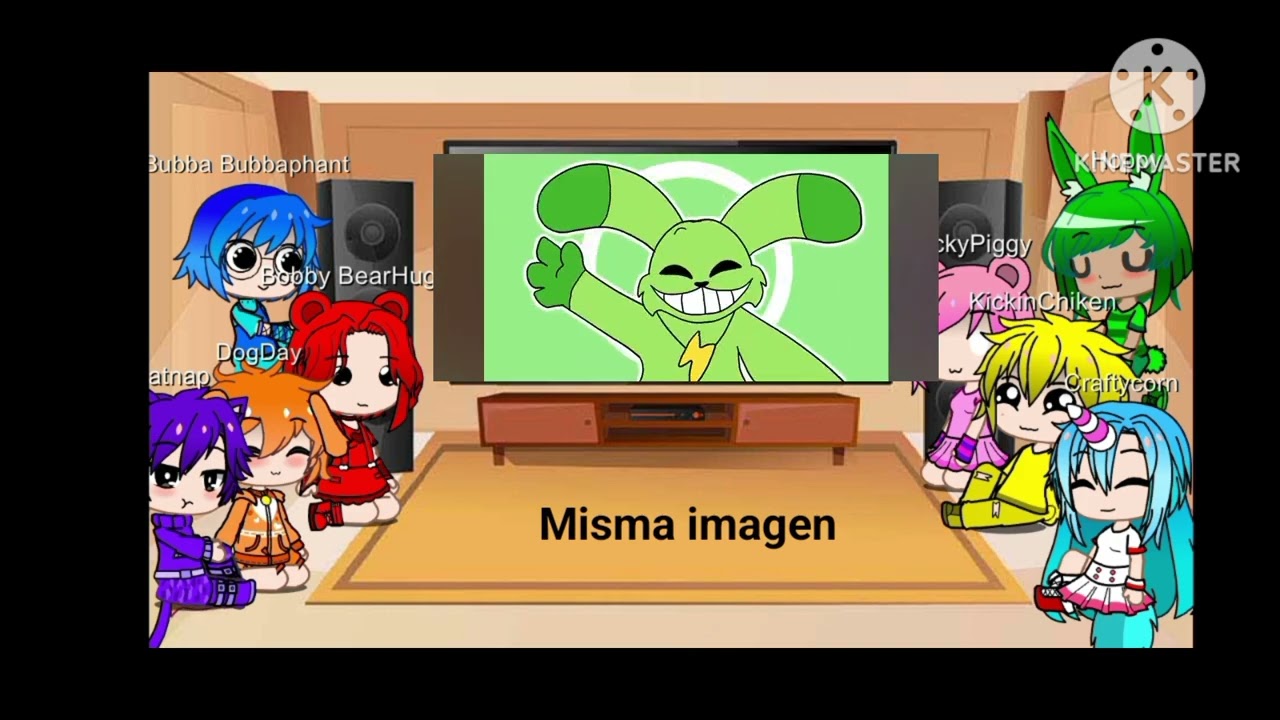 Los Smiling critters reaccionan a sus memes( gacha club) no original