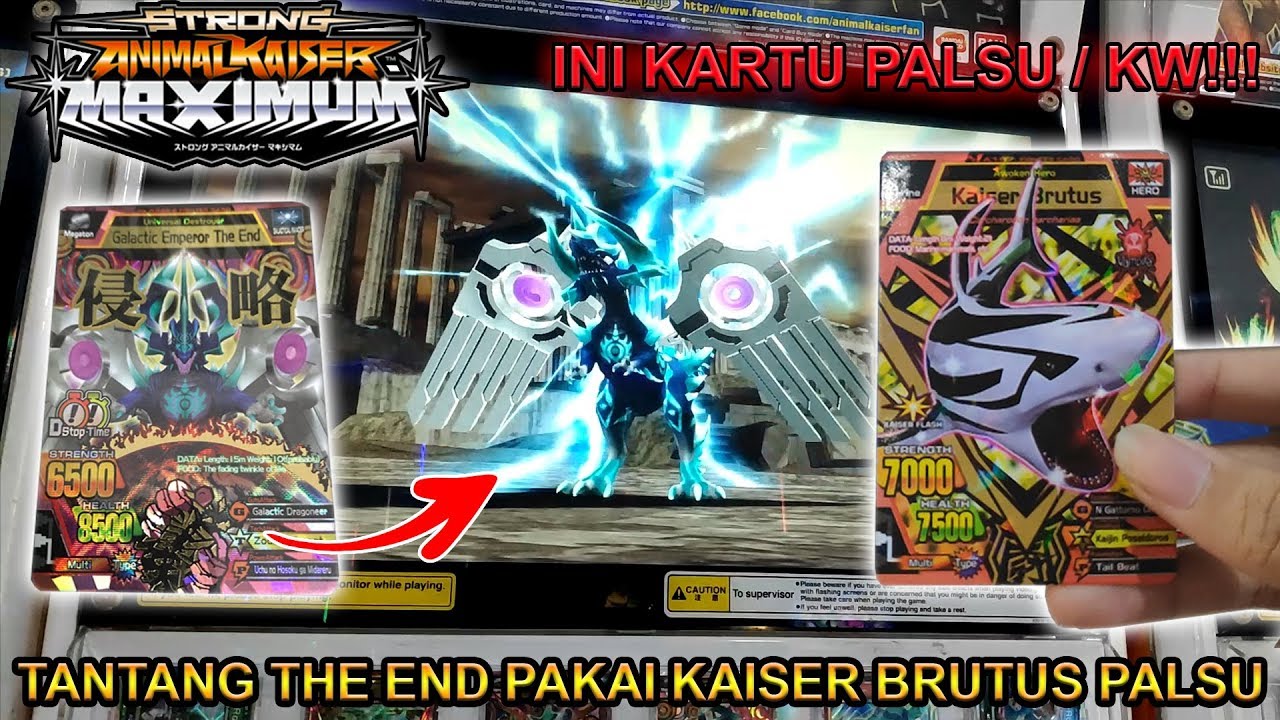 LAWAN THE END PAKAI KAISER BRUTUS PALSU !!! - STRONG ANIMAL KAISER MAX 4 #4