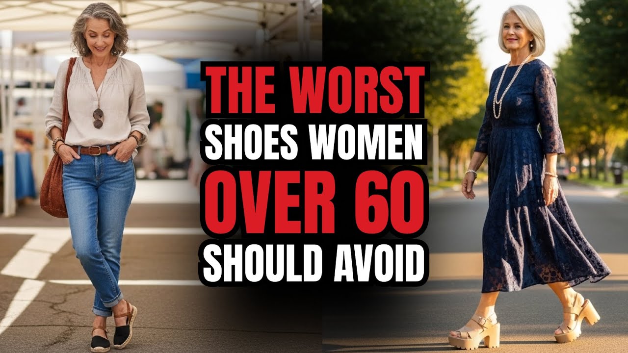 The Worst Shoes Women Over 60 Should Avoid for Elegance