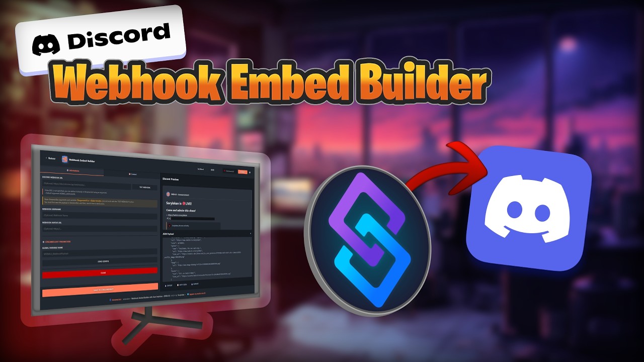 Discord Webhook Embeds for Streamer.bot • Made Easy (with [WEB•UI])