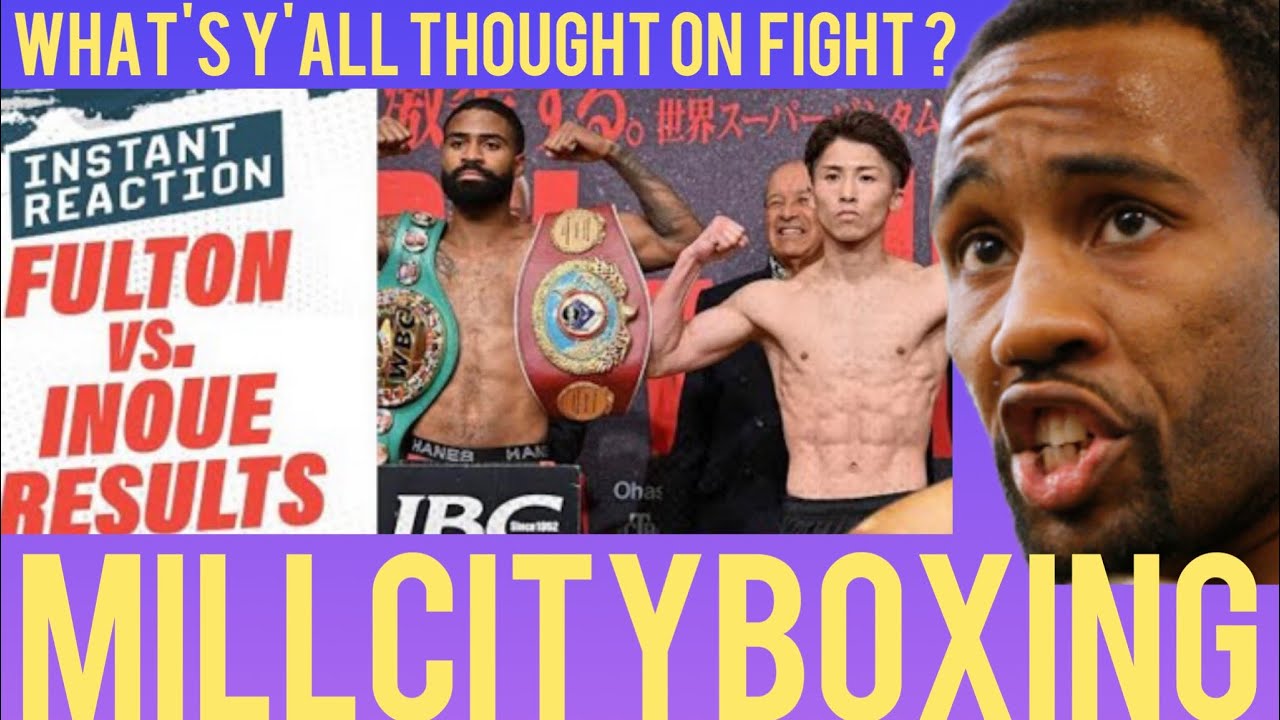 Mickey Bey Reaction To Naoya Inoue 8th Round K.O against Stephen Fulton 😱