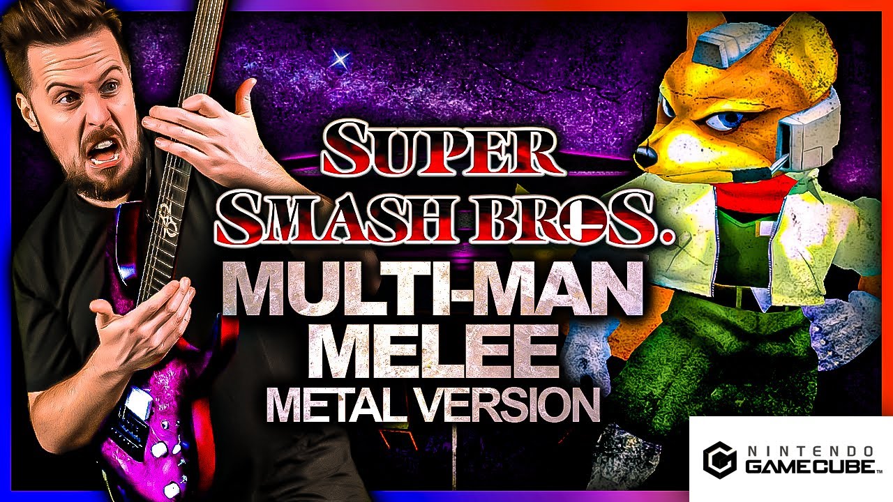 Super Smash Bros Melee - Multi-Man Melee - goes harder🎵 METAL VERSION