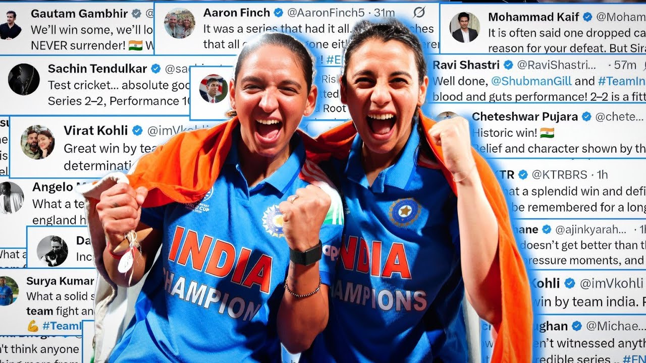 Top Celebrities react to India Women's World Cup Final Win | Ind vs Sa | Women's ODI World Cup 2025