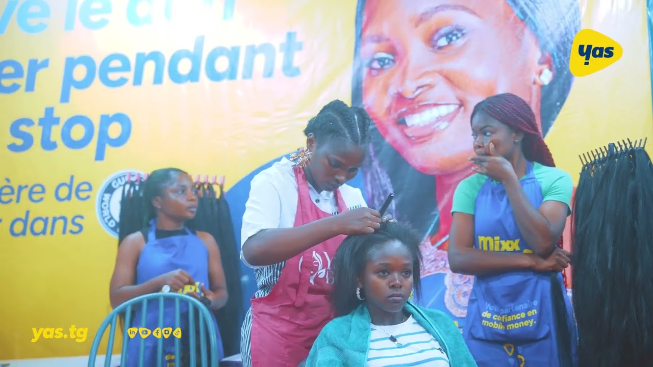 Yas Togo - EUNICE ETOU [Guiness World Records Tresse]