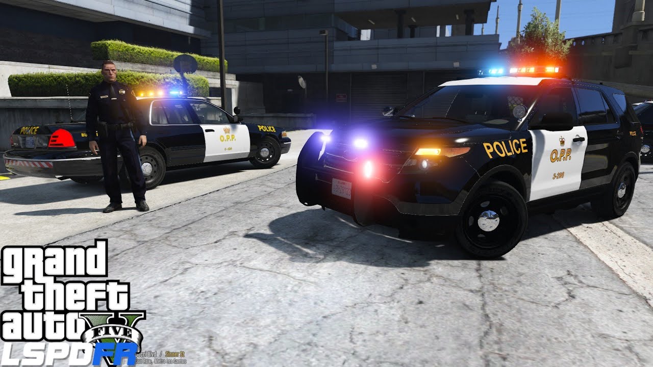 GTA 5 LSPDFR Police Mod 200 | Ontario Provincial Police | Canadian Patrol | OPP