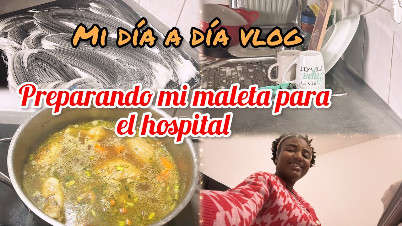 PREPARANDO MI MALETA PARA EL HOSPITAL 🏥 en Alemania 🇩🇪 #enevlog 