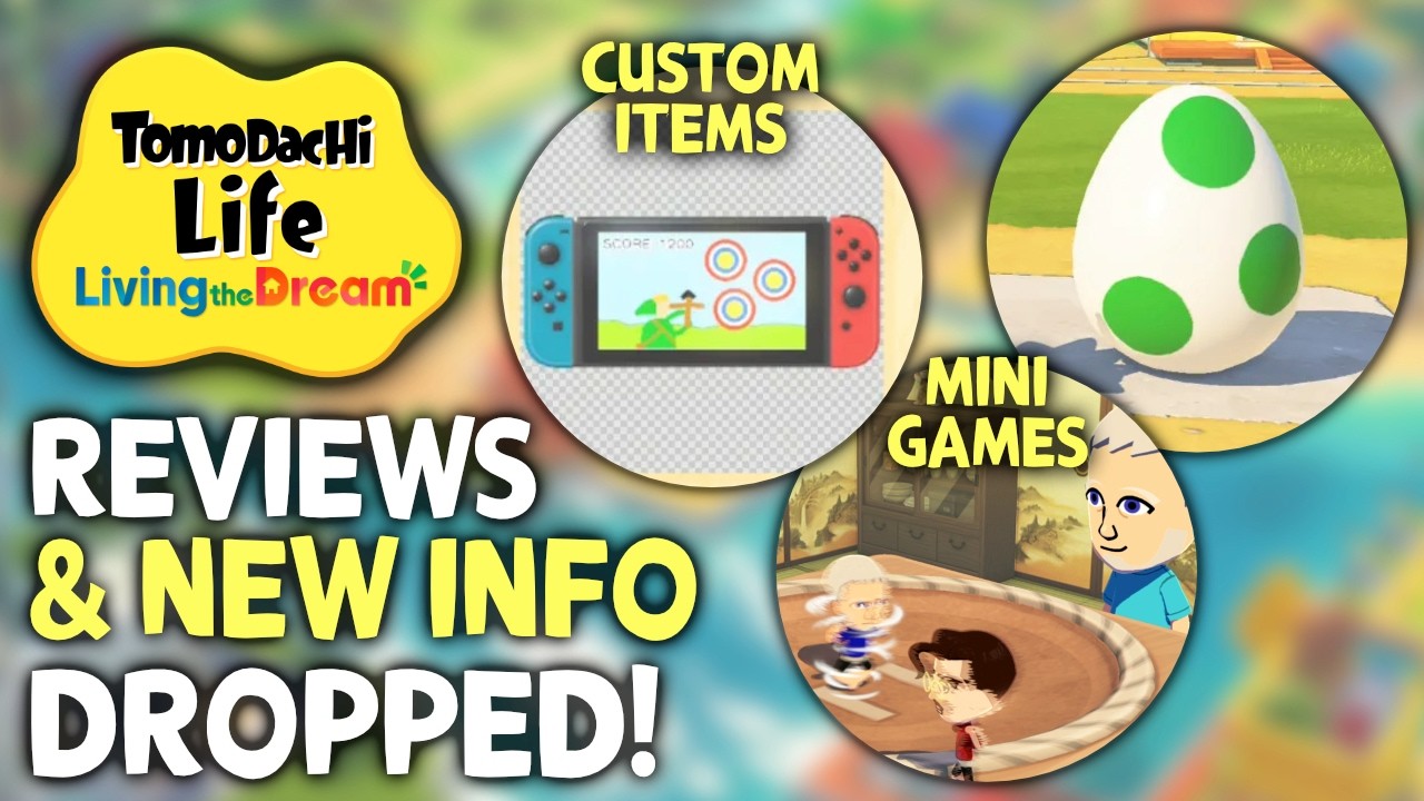 Reviews & New Details Just Dropped For Tomodachi Life: Living The Dream