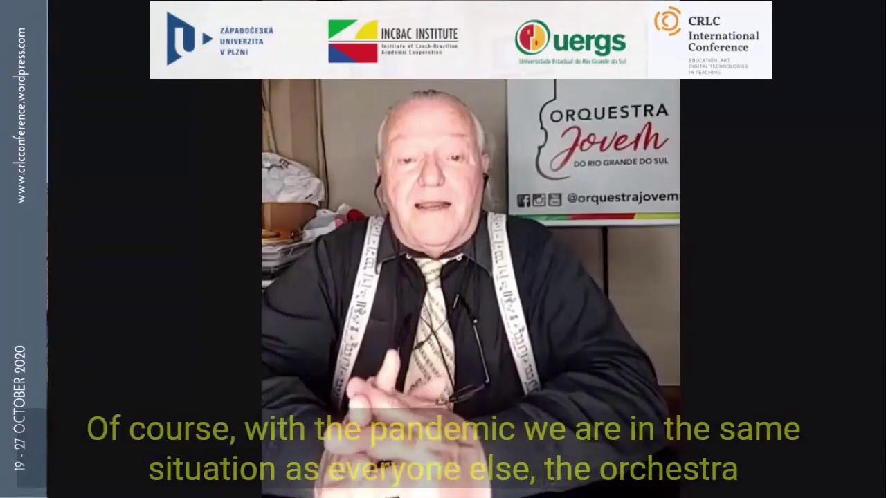 Telmo Jaconi - Maestro at Orquesta Jovem do Rio Grande do Sul, Brazil