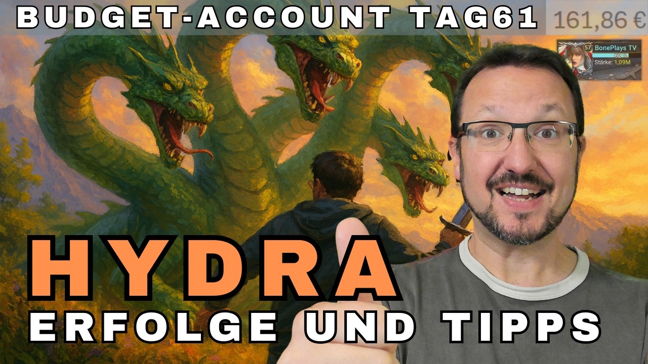 Mein Hydra-Team erklärt mit Einsteiger-Tipps | Accountupdate Tag 61 | Budget | Raid: Shadow Legends