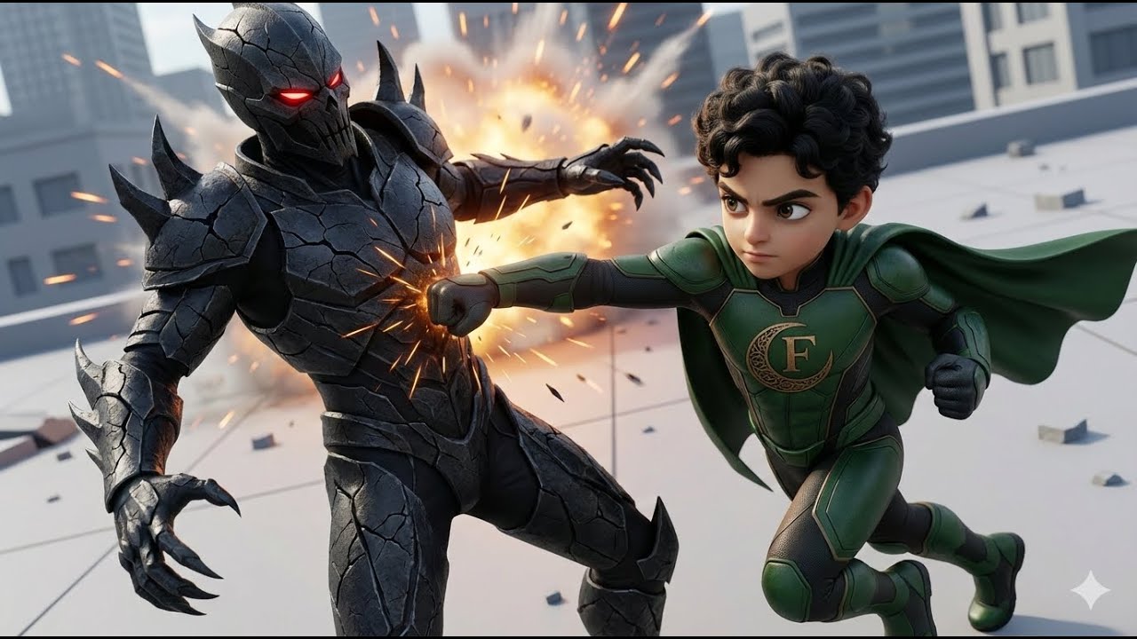 FAFFI-MAN | A Born Super Hero 🦸‍♂️ | Family Superhero Film THEME SONG | SNA Media