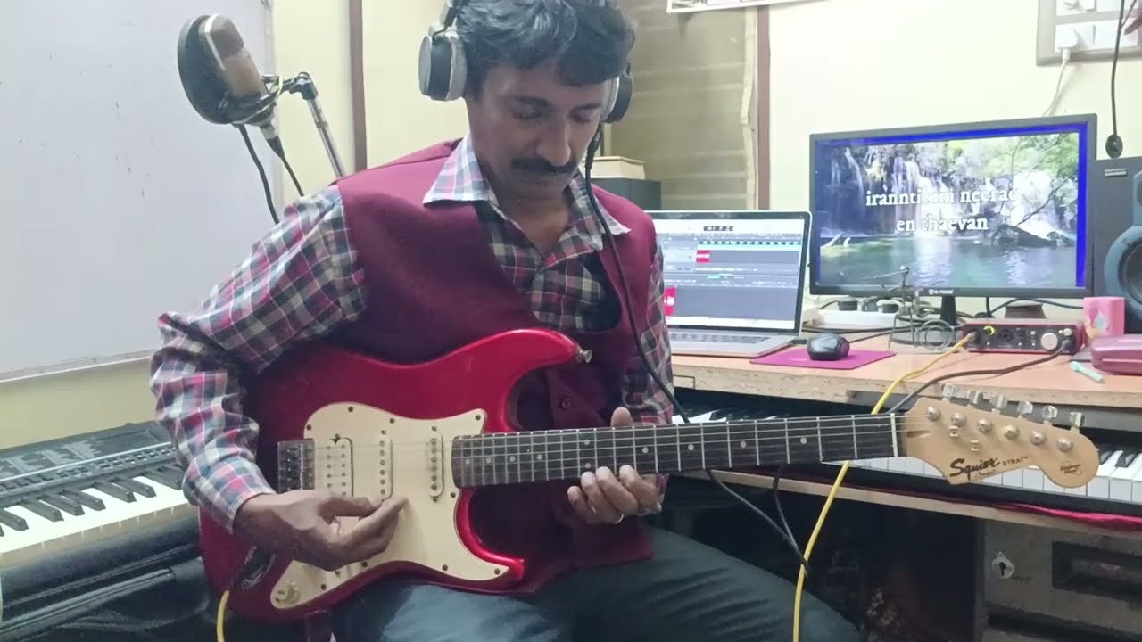 UYAR MALAIYO | உயர் மலையோ || John jebaraj  Live Guitar instrumental || Prabhu Maneul